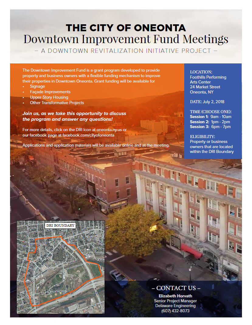 Downtown Improvement Fund Meetings